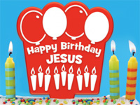 Happy Birthday Jesus Cake Topper-Hurry! | POP Shop